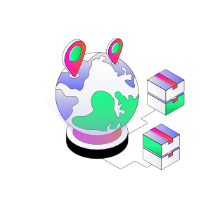 Global Parcel, Global Package, Global Delivery, Global Carton, Logistic Delivery icon