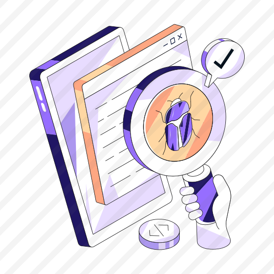 Bug Testing, Coding Bug, Debugging, Search Bug, Search Virus, preview