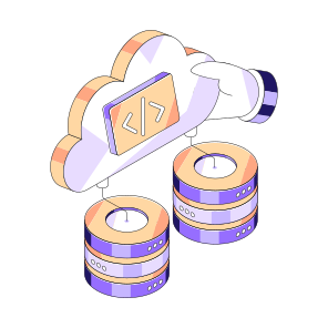 Cloud Server, Dataserver, Cloud Database Coding, Db, Sql icon