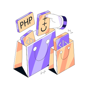 Programming Constructs, Software Development, Html Coding, Css, Php icon