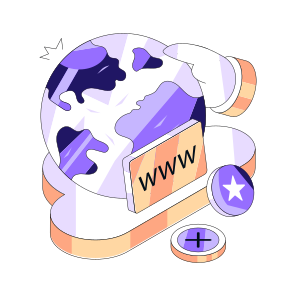 Www, World Wide Web, Domain Registration, Web Browser, Web Network icon