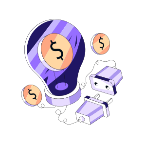 Business Idea, Financial Idea, Innovation, Bright Idea, Creative Idea, icon