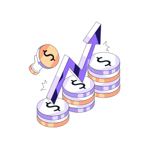 Business Profit, Profit Growth Data Analytics, Infographic, Statistics, icon