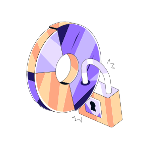 Cd, Compact Disc, Memory Storage, Hardware, Confidential Data icon