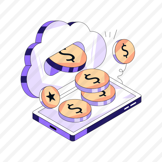 Cloud Money, Cloud Earning, Cloud Investment, Cloud Economy, Cloud Cash preview