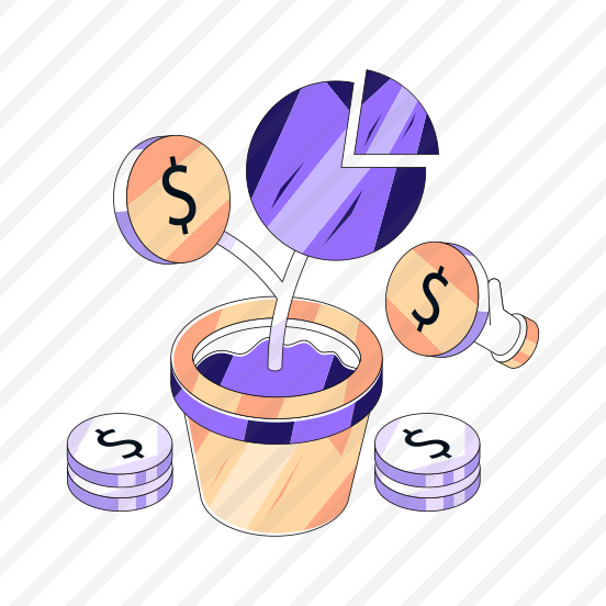 Dollar Plant, Money Plant, Money Growth, Financial Growth, Investment Growth,icons preview