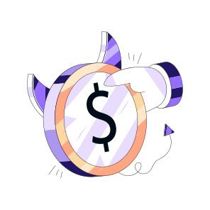 Evil Money, Bad Money, Corrupt Money, Dollar Coin, Cash, icon