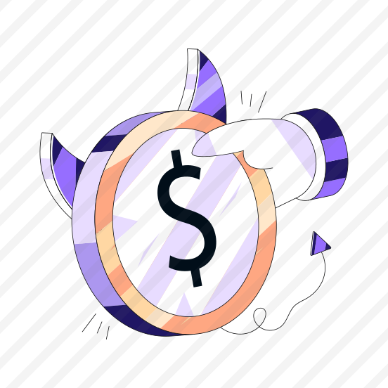 Evil Money, Bad Money, Corrupt Money, Dollar Coin, Cash, preview