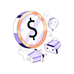 Financial Connection, Money Connectivity, Cash Coin, Dollar Connection, Economy icon