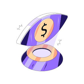 Financial Eye, Business Eye, Financial Vision, Dollar Eye, Business Vision icon