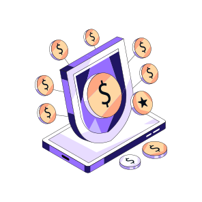 Financial Security, Financial Protection, Secure Finance, Dollar Security, Dollar Protection,icons icon