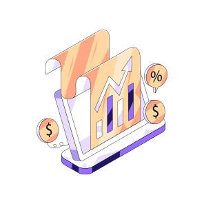 Online Chart, Online Graph, Financial Analysis, Infographic, Statistics, icon