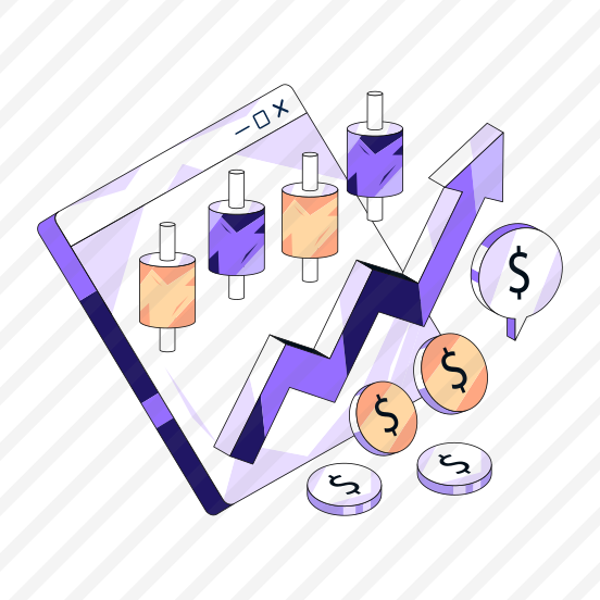 Online Chart, Online Trading, Online Data Analytics, Infographic, Statistics, preview