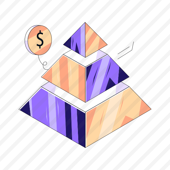 Pyramid Chart, Pyramid Graph, Data Analytics, Infographic, Statistics, preview