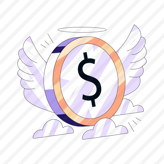 Wasting Money, Spending Money, Angel Investor, Flying Dollar, Financial Freedom preview