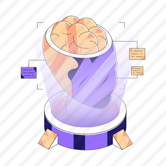 Brain, Mind, Intelligence, Cerebrum, Hologram Projection preview