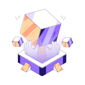 D Cube, D Cad, D Model, D Design, Virtual Reality, icon