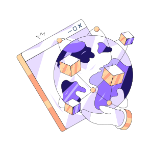 Digital Planet, Digital World, Virtual Reality, Vr Technology, Digital Earth icon