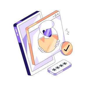 Digital Profile, Web Profile, Web Account, Digital Account, Online Profile icon