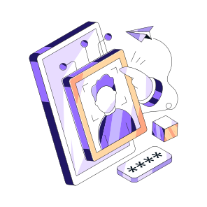 Face Recognition, Vr Identity, Profile Recognition, Face Scanner, Profile Scanning icon