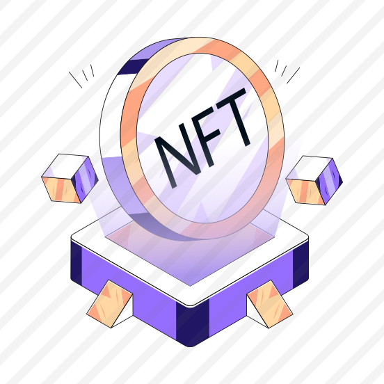 Hologram Nft, Cryptocurrency, Crypto, Non Fungible Token, Digital Currency preview