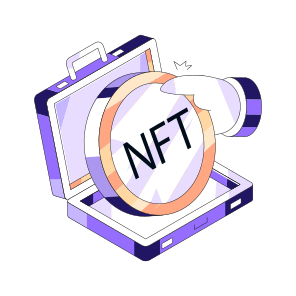 Nft Briefcase, Nft Bag, Crypto, Nft Portfolio, Digital Currency icon
