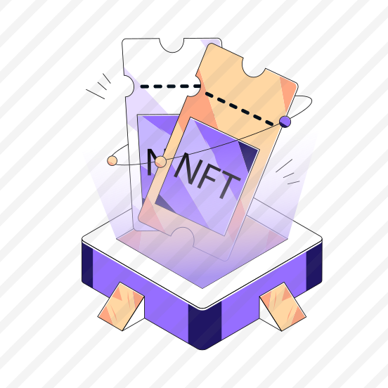 Nft Tickets, Raffle, Voucher, Permit Pass, Non Fungible Token, preview