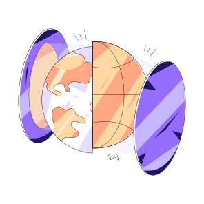 Parallel Universe, Parallel Earth, Parallel Planet, Alternate Universe, Alternate Planet, icon