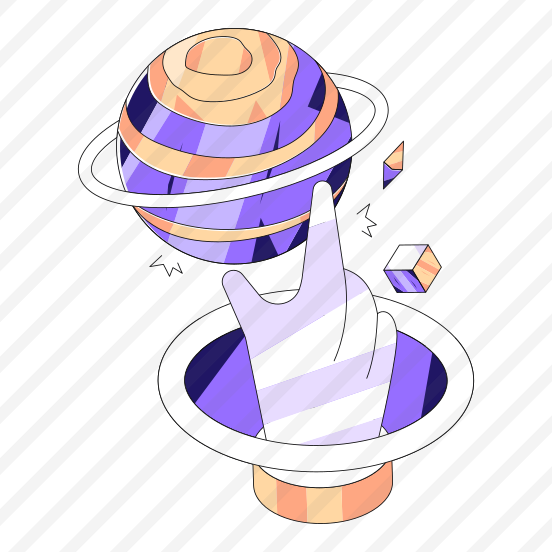 Virtual Universe, Simulated Environment, Digital Planet, Digital Earth, Virtual World, preview