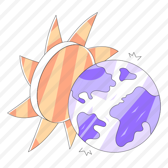 Earth And Sun, Solar System, Planets, Astrology, Astronomy preview