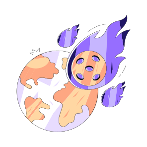 Meteorite, Asteroid, Fireball, Comet, Bolide, icon