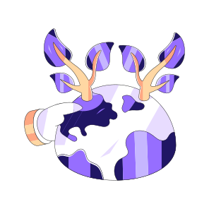 Space Plant, Space Farming, Eco, Ecology, Botany icon
