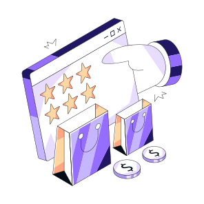 Customer Ratings, Customer Reviews, Customer Ranking, Shopping Feedback, Customer Response icon