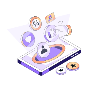 Customer Ratings, Customer Reviews, Customer Ranking, Social Media Feedback, Customer Response icon