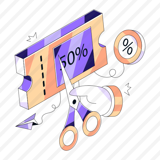 Cut Price, Cost Reduction, Cost Minimize, Half Price, Cut Coupon preview