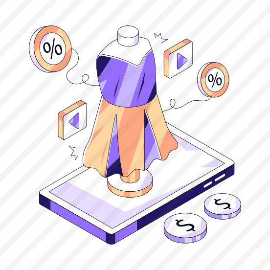 Mobile Shopping, Eshopping, Ecommerce, Shopping App, Buy Dress Online preview