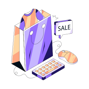 Online Shopping, Eshopping, Ecommerce, Buy Shirt Online, Digital Shopping icon
