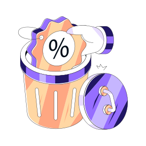 Sales Time Out, No Sale, No Discount, No Offer, Commerce icon