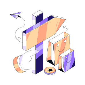 Shopping Discount, Shopping Sale, Commerce, Sale Direction, Guidepost icon