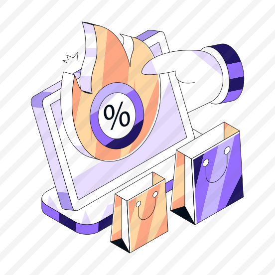 Shopping Discount, Shopping Sale, Flash Sale, Hot Sale, Commerce preview
