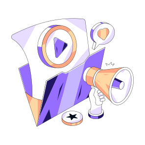 Folder Marketing, Publicity, Campaign, Promotion, Digital Marketing icon