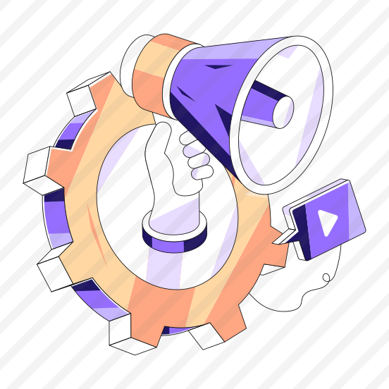 Marketing Setting, Marketing Management, Marketing Development, Announcement Management, Announcement Development, preview