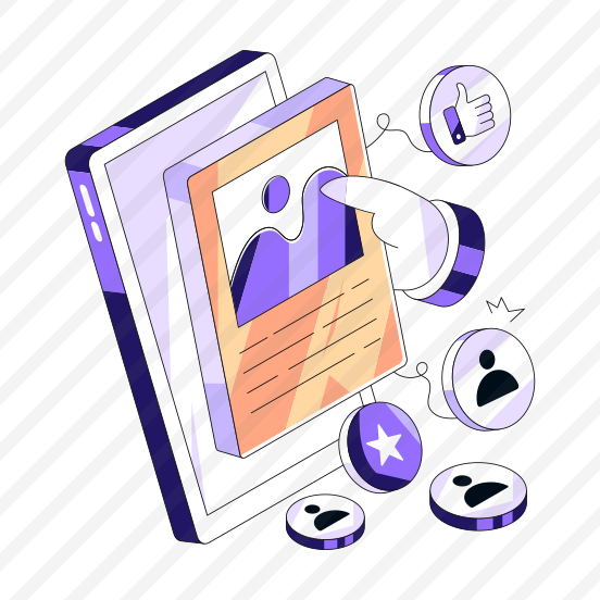 Mobile Content, Online Content, Post Content, Social Media Content, Content Publish preview