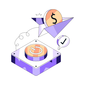 Send Money, Send Cash, Send Investment, Financial Message, Send Dollar icon