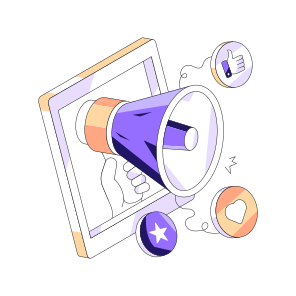 Social Media Marketing, Publicity, Campaign, Promotion, Announcement icon