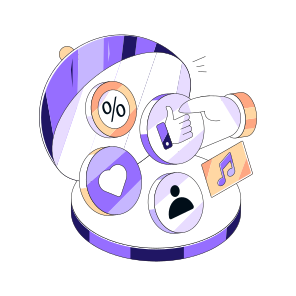 Social Media Surprise, Feedback, Customer Response, Customer Reaction, Surprise Box icon