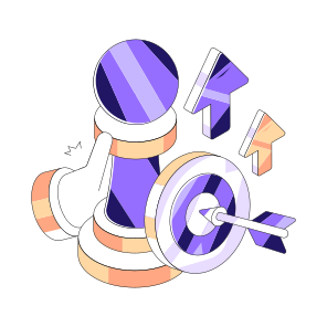 Target Strategy, Strategic Goal, Aim, Objective, Purpose icon