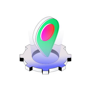 Location Setting, Location Management, Location Configuration, Location Config, icon