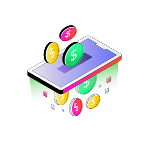 Mobile Money, Mobile Earnings, Mobile Banking, Ebanking, Mcommerce, icon
