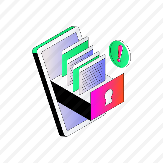 Mobile Storage Error, Mobile File Error, Document Error, Document Problem, Doc Storage Warning preview